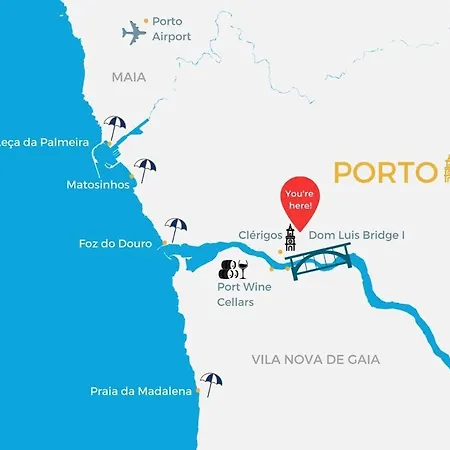 Апартаменты Casa Trindade Порту